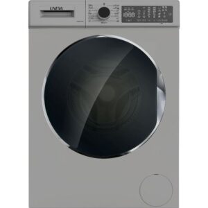 UNEVA UN-8S Platinum - 8Kg - 1400RPM - Front Loading Washing Machine - Silver